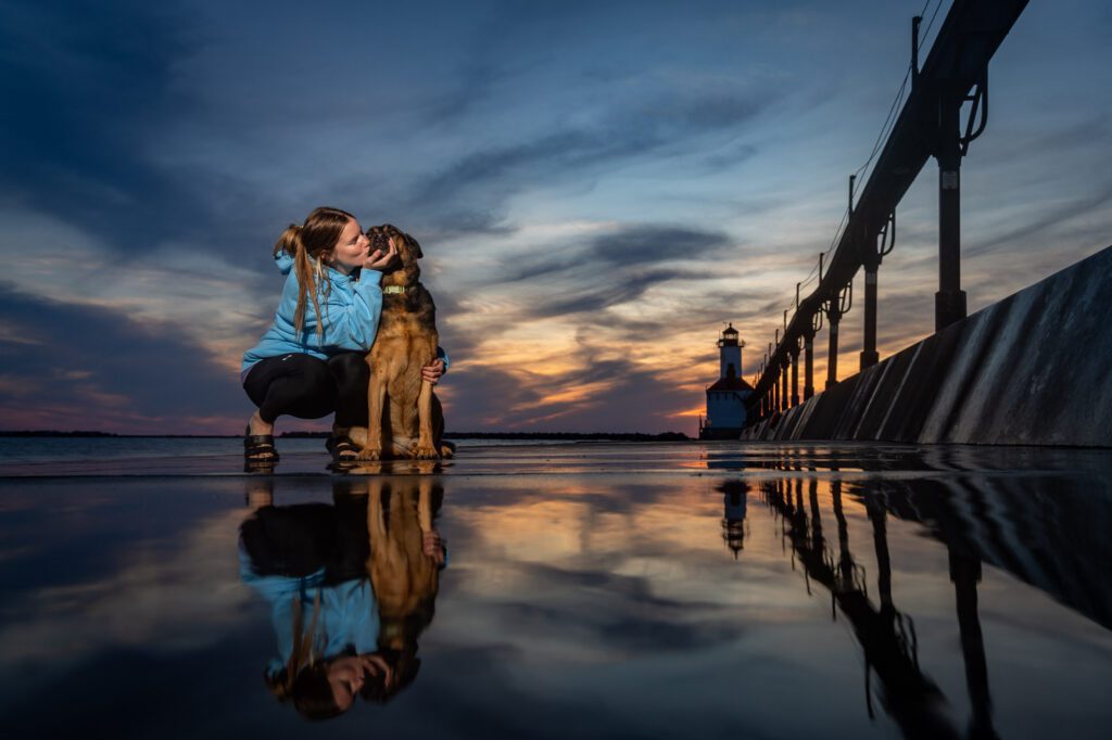 Sunset Dog Portraits